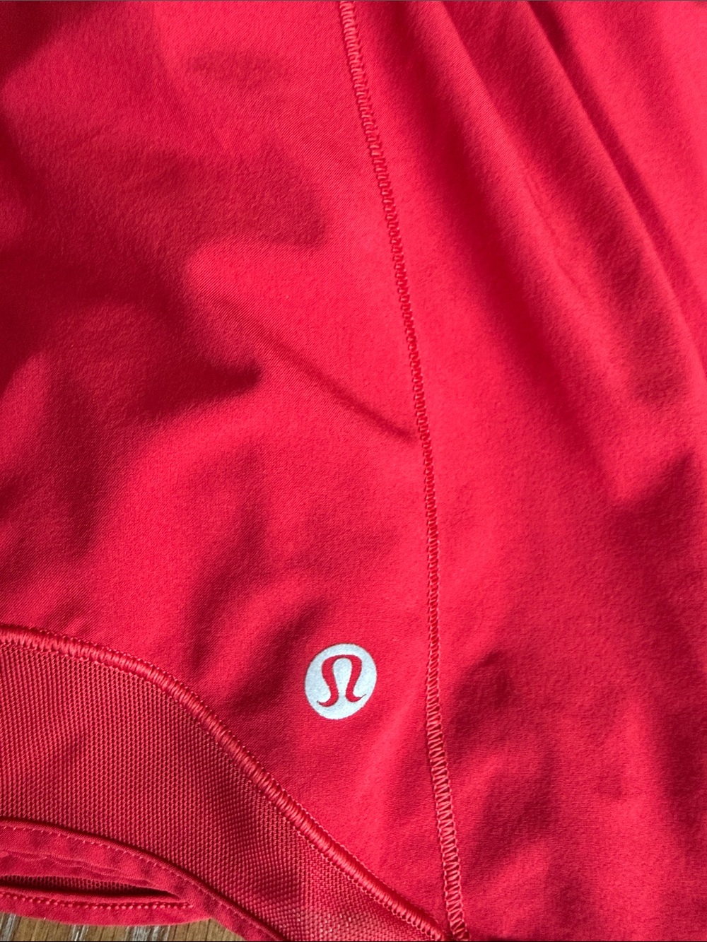 lululemon athletica Red Women's Athletic Shorts - Picture 6 of 8